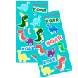 Stickers en planchitas Baby Dino 6u